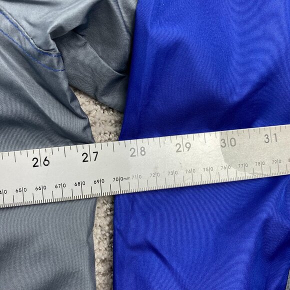 NY Giants Windbreaker Jacket Men Extra Large XL Blue Full Zip Sports Illustrated - Picture 9 of 10